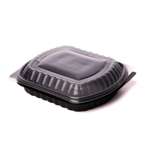 Caserole meniu compartimentate – capac bombat 1 compartiment, bax 150 buc.