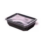 Caserole negre + capac 750 ml, bax 300 buc.