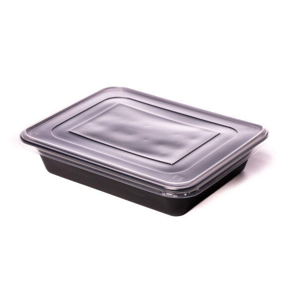 Caserole meniu 1 compartiment – capac plat, bax 200 buc.