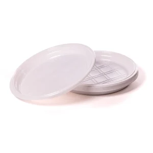 Farfurii plate plastic reutilizabile, 20 buc/set, 20 seturi