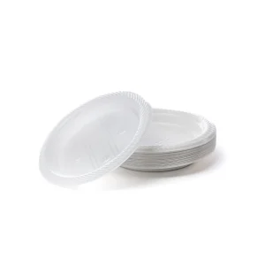 Farfurii Plastic Desert, 50 buc