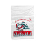 Pungi BOPP cu Moș, 100 bucăți/set